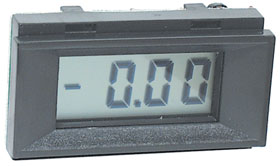 3-1/2 Digit LCD Panel Meter, PM128